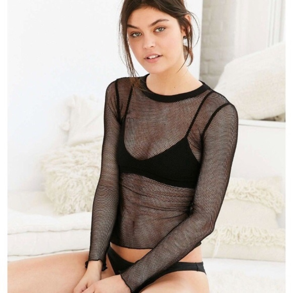 Urban outfitters fishnet top